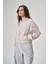 Kadın Fermuarlı Kum Rengi Sweatshirt 1529109-KUM 4