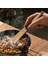 Ahşap Sofra Takımı Spatulaları Mutfak Aletleri Üçgen Pişirme Spatulası Taşınabilir Açık Hava Kamp Aletleri Kazıyıcı-L (Yurt Dışından) 2