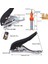 Tek Delik Delme 5/16 Inç-8mm Ağır Hizmet Tipi Delik Delme Makinesi Kağıt Delme Makinesi Taşınabilir Elde Tutulan Uzun Delik Delme Makinesi Kağıt Kartlar Için (Yurt Dışından) 2