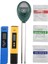 3 Paket Ph Ölçer Tds Ppm Ölçer ve 3'ü 1 Arada Toprak Ph Test Cihazı Ph/ec Dijital Kit Ev, Bahçe, Çim, Çiftlik Için (Yurt Dışından) 1