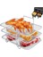 2 Adet Hava Fritöz Rafı Hava Fritözü Çok Katmanlı Çift Sepetli Hava Fritözü Aksesuarları Paslanmaz Çelik Izgara Rafı Pişirme (Yurt Dışından) 4