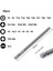 Bit Seti Uzun, Manyetik Bit Seti 20 Adet 100MM, Torx Bit T8-T40, Altıgen Bit H2-H6, Ph1 Ph2, Pz2, Yivli Bit, 1/4 Inç Altıgen (Yurt Dışından) 5