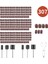 307 Parça Tambur Zımpara Seti Zımpara Tamburu Kiti 300 Parça Zımpara Bant Kovanları (80 /120 /240) + Dremel Döner Alet Için 6 Parça Tambur Mandrel (2.35 Mm/3.17 Mm) + 1 Kombine Anahtar (Yurt Dışından) 3