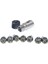 1set C25 ER20 14MM +7 Adet 3 -12MM Pens Mandren Motor Şaftı Uzatma Çubuğu Mil Pens Torna Aletleri Tutucu (Yurt Dışından) 1