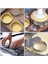 20 Adet 4.5cm Yuvarlak Paslanmaz Delikli Dikişsiz Tart Halkası Kiş Tepsisi Turta Delikli Kabuklu (Yurt Dışından) 4