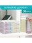 36 Adet Scrapbook Kağıdı Saklama Tokalı Tasarım, 100 Adet Çok Renkli Yapışkan Endeks Sekmesi 12X12 Inç Tutmak Için (Yurt Dışından) 5