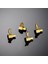 10 Adet Dijital Etiketi 3D Metal Raf Ayarlanabilir Gbp ￡ Mağaza Ekranı Mücevher Saat Ofis Için Kare Kit (Yurt Dışından) 4