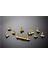 10 Adet Dijital Etiketi 3D Metal Raf Ayarlanabilir Gbp ￡ Mağaza Ekranı Mücevher Saat Ofis Için Kare Kit (Yurt Dışından) 5