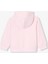 Pembe Pike Kapüşonlu Fermuarlı Kız Çocuk Sweatshirt 2