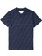 Lacivert Logo Desenli Unisex Çocuk T-Shirt 1