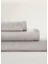 Floss Pamuklu Açık Gri Banyo Havlusu 85X150 cm 3