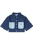 Lacivert Kız Çocuk Denim Ceket 1