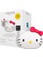 Sonic Facial Brush Beyaz 4'ü 1 Arada Hello Kitty Yüz Temizleme Fırçası Cilt Temizleme Cihazı 2