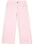 Pembe Kız Çocuk Jean Pantolon 1