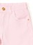 Pembe Kız Çocuk Jean Pantolon 3