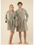 Marigold Bambulu Yeşil Unisex Bornoz 1