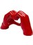 Heart Hands Kırmızı Dekoratif Obje 3