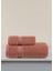 Luxe Kiremit Rengi Pamuklu Yüz Havlusu 50X90 cm 4