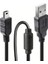 5 Metre Mini USB 5pin Hızlı Veri Şarj Aleti Kablosu 5mt Ps3 Mp3 Mp4 Çalar Araba Dvr Gps Dijital Kamera Kablosu 1