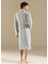 Vissana Natural Gri Unisex Bornoz 6