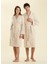 Derin Beyaz Bambu Unisex Bornoz 2
