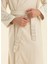 Derin Beyaz Bambu Unisex Bornoz 5