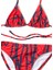 Bamboo Kırmızı Kız Çocuk Bikini Takımı 3