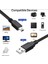 5 Metre Ps3 Kol Şarj Kablosu Dualshock 5 Pin Mini USB Usb5-Pin 2.0 Erkek A Mini 5 Pin B Piramit Uç 5mt Kablo 5