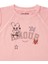Pembe Kız Çocuk T-Shirt 3