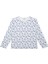 Yabanmersini Beyaz Uzun Kollu Kız Çocuk Pijama Takımı 2