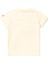 Krem Logo Nakışlı Kız Çocuk T-Shirt 5