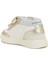 June Beyaz Gold Kız Çocuk Deri Sneaker 3