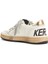Beyaz Yıldız Patchli Unisex Çocuk Deri Sneaker 3