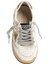 Beyaz Yıldız Patchli Unisex Çocuk Deri Sneaker 4