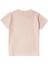 Pembe Logo Baskılı Kız Çocuk T-Shirt 2