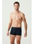 U.s Polo Assn. 80328 Erkek 3 Lü Boxer-Bordo&lacivert&grmlj.baskılı 4