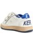Beyaz Yıldız Patchli Unisex Çocuk Deri Sneaker 3