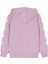 Lila Kapüşonlu Kız Çocuk Sweatshirt 2