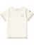 Krem Logolu Kız Çocuk T-Shirt 1
