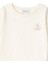 Krem Logolu Kız Çocuk T-Shirt 3