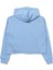 Mavi Kapüşonlu Kız Çocuk Sweatshirt 2