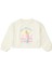 Bej Baskılı Kız Çocuk Sweatshirt 1