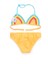 Maillot Turuncu Nakışlı Kız Çocuk Bikini Takımı 2