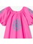 Pembe Balon Kollu Poplin Kız Çocuk Bluz 3