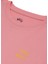 Pembe Organik Pamuk Kız Çocuk T-Shirt 3