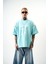 Erkek Deep 74 Baskılı Oversize T-Shirt Bebemavi 1