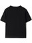 Cedar Logo Siyah Pamuklu Kısa Kollu Unisex Çocuk T-Shirt 2