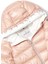 Pembe Kapüşonlu Unisex Çocuk Puff Ceket 3