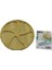 Yuvarlak 5 Bölmeli Ahşap Bambu Servis Sunum Tepsi - Tahtası 20 x 1.4cm (3791) 1