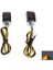 2 Adet Evrensel LED Siyah Mini Minik Küçük Göstergeler Dönüş Sinyalleri Motosiklet Motorsiklet Yamaha Için (Yurt Dışından) 3